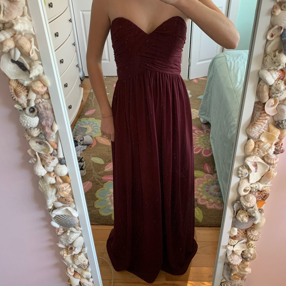 Burgundy/Red prom dress